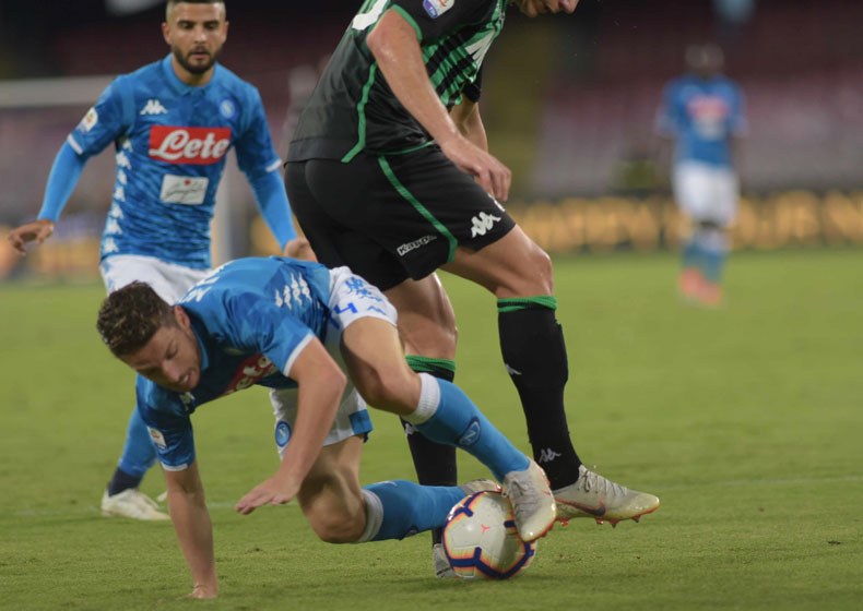 Serie A TIM, Napoli-Sassuolo 2018-2019