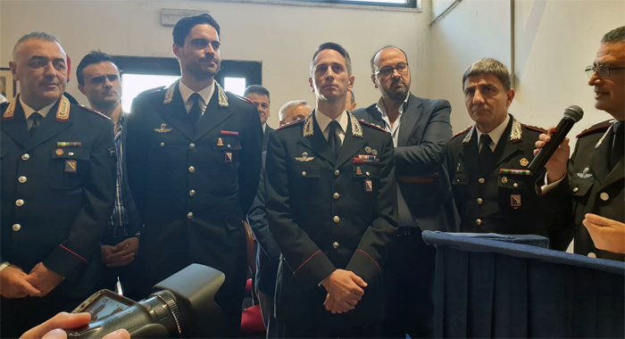 Conferimento all'Arma dei Carabinieri della cittadinanza onoraria di Torre Annunziata