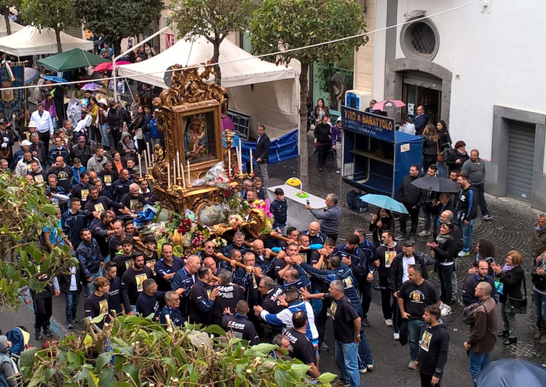 Festa del 22 Ottobre a Torre Annunziata: la Madonna in corso Umberto