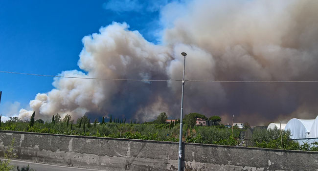Vesuvio in fiamme, una catastrofe