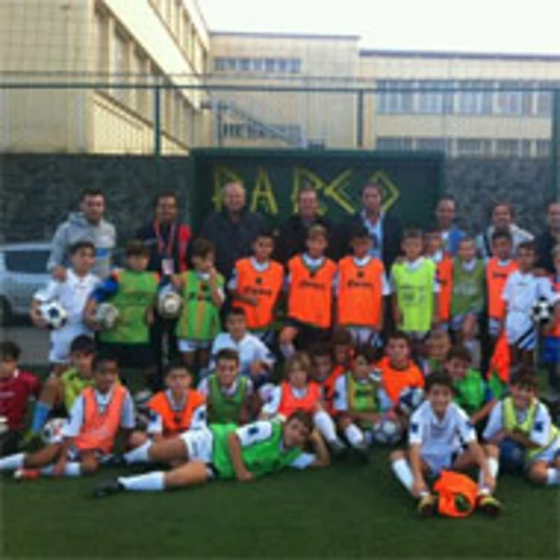 Scuola Calcio Azzurri, visita del capo osservatori Juventus