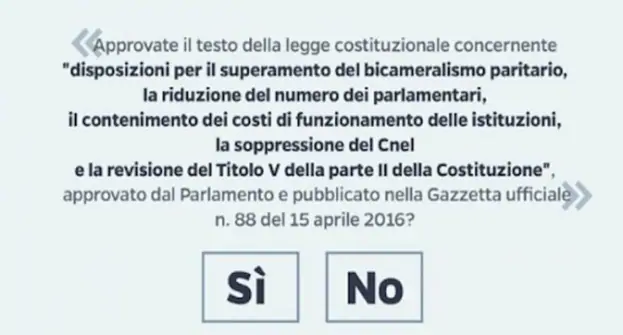 Tar del Lazio respinge ricorso contro quesito referendum costituzionale