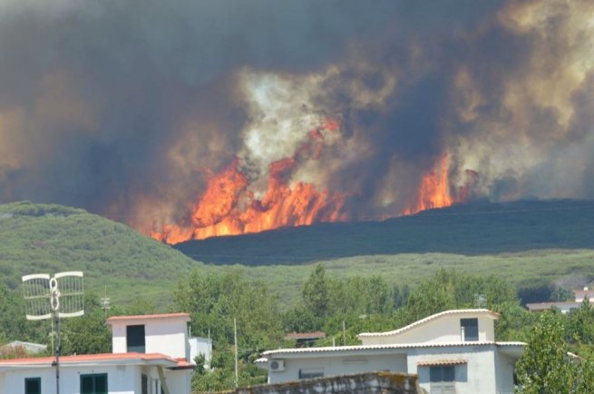 Torre del Greco - Incendi sul Vesuvio, l'Ente Parco si costituisce parte civile nel processo contro presunto piromane