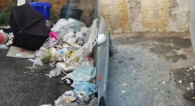 Torre Annunziata - Dopo la segnalazione, rimossi i rifiuti in via Bertone