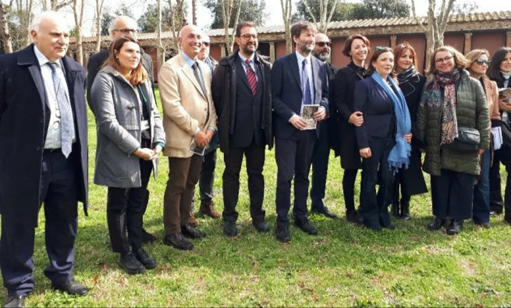 Pompei - Il ministro Franceschini agli Scavi: "Sito unico al mondo" 