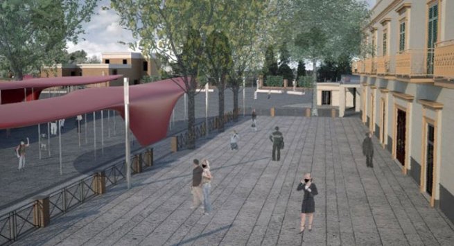 Pompei - Riqualificazione piazza Esedra, chiesto finanziamento di 5 milioni di euro