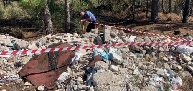 Individuati 4 siti abusivi di rifiuti nel Parco Nazionale del Vesuvio