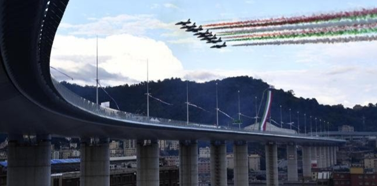 Dopo due anni di lavori, inaugurato il ponte Genova-San Giorgio