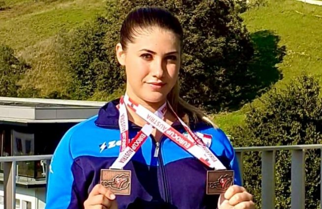 Torre Annunziata - Doppia medaglia di bronzo (karate) in Austria per Teresa Esposito