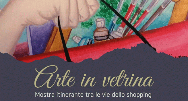 Torre del Greco - "Arte in vetrina": negozi di Via Roma trasformati in galleria d'arte 