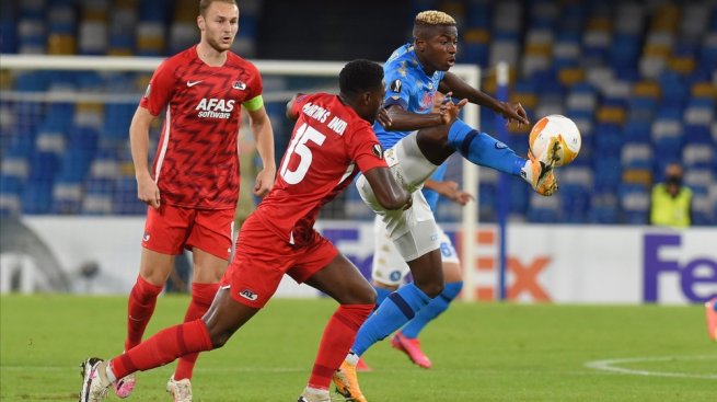 Europa League, Napoli ko in casa. L'AZ Alkmaar vince 1-0