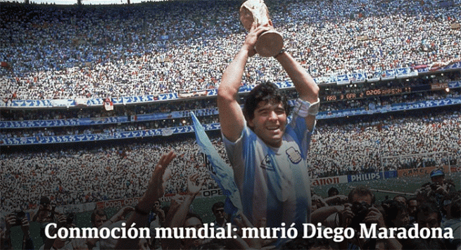 Diego Armando Maradona, l'uomo che aveva fretta, troppa fretta