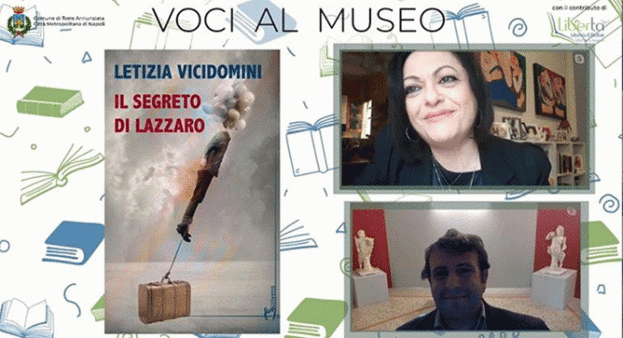 Torre Annunziata – “Voci al Museo”, Letizia Vicidomini  racconta “Il Segreto di Lazzaro”