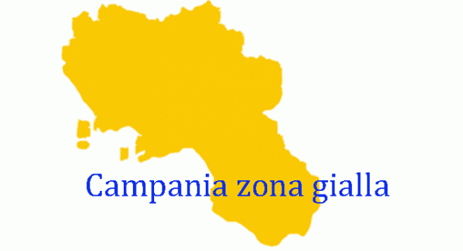 Covid, Campania da oggi zona gialla: quali le prescrizioni