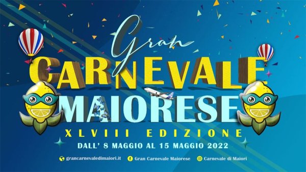 Gran Carnevale di primavera a Maiori. domenica 15 maggio l'ultima sfilata