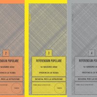 Referendum sulla Giustizia, i colori delle 5 schede e il numero degli elettori
