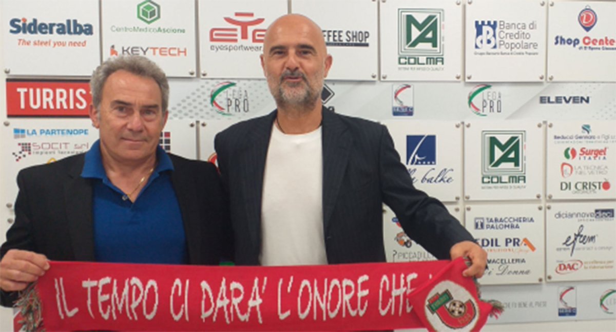 Lega Pro, Turris: Massimiliano Canzi è il nuovo allenatore