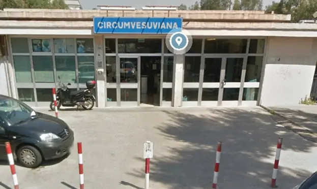 Stazione Circumvesuviana allagata, stop alle fermate